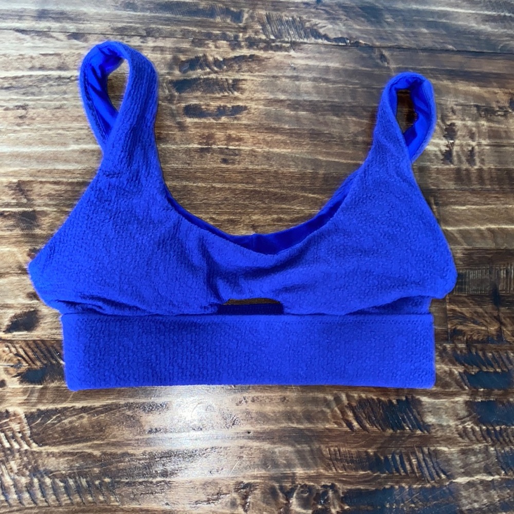 Royal blue swim top Calia